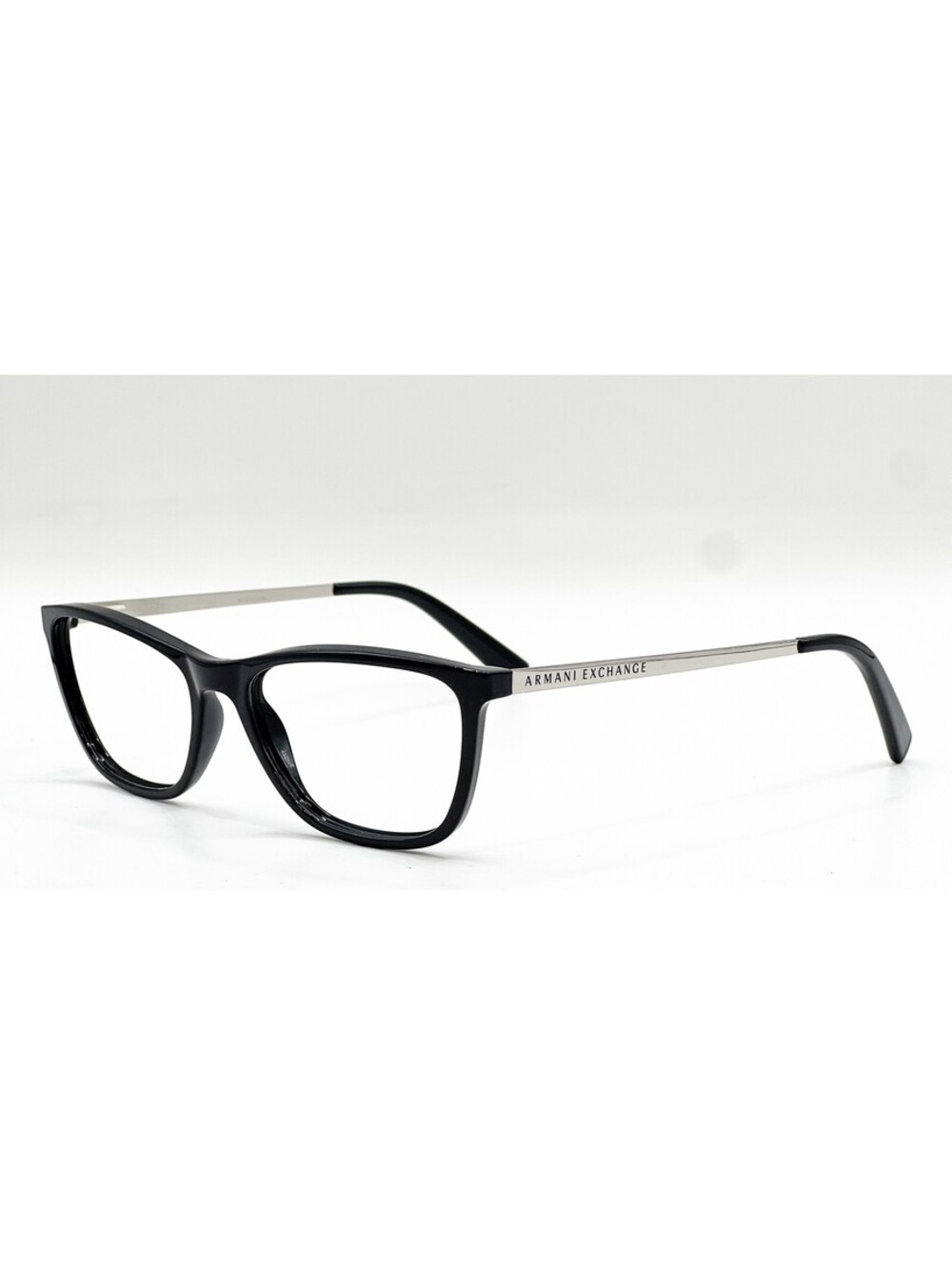 Armani Exchange Ax 3028 8158 Black Silver Authentic Eyeglasses 53-16-140